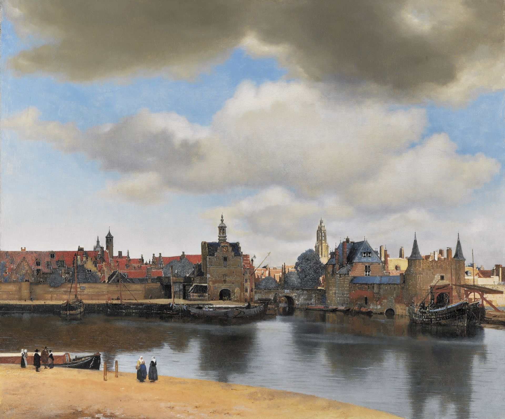 Johannes Vermeer - View of Delft 